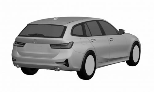 2019 BMW 3 Series Touring wagon patent images reveal design
