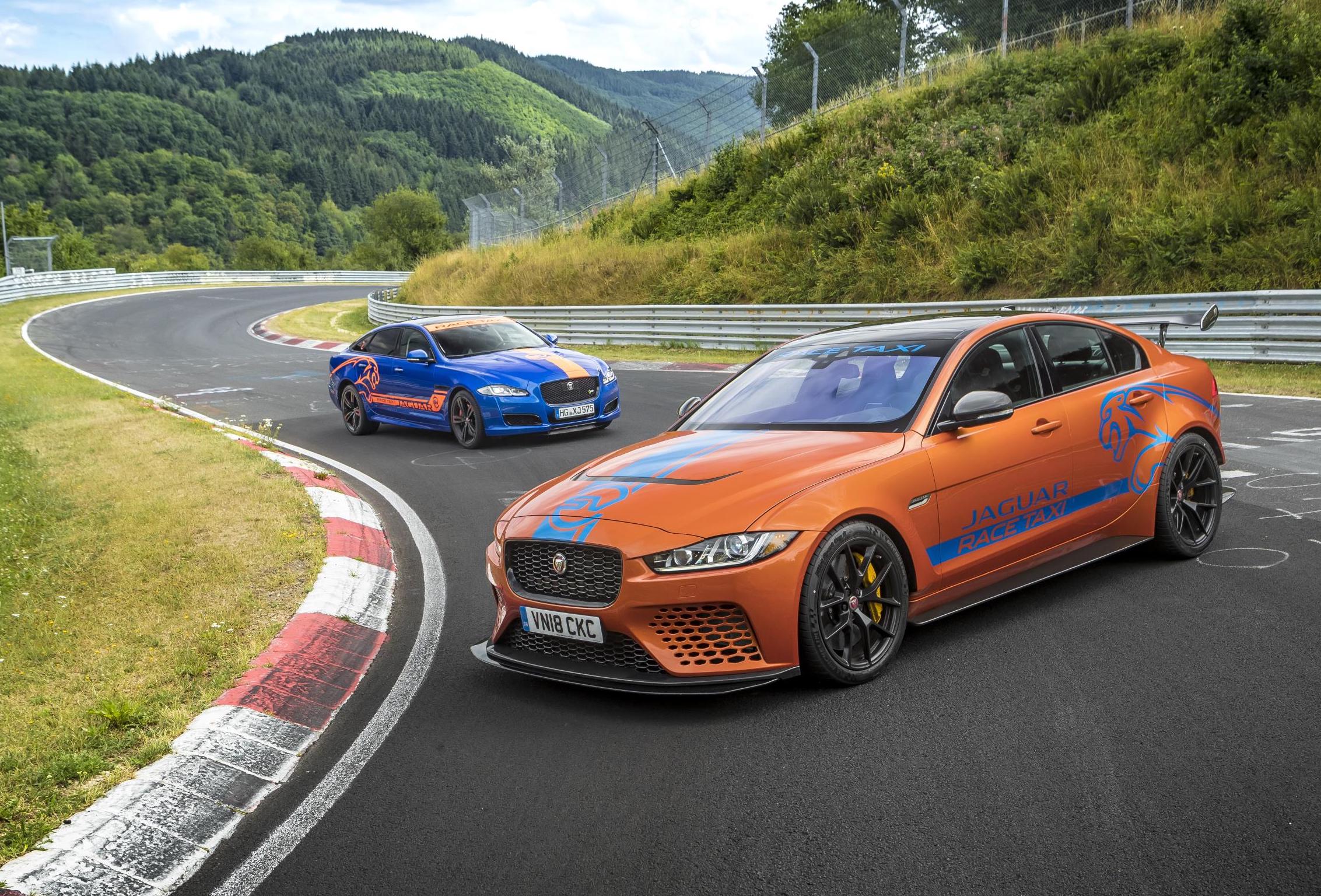 Jaguar XE SV Project 8 added to Nurburgring Race Taxi fleet