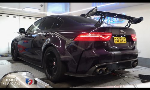 Jaguar XE SV Project 8 produces 362kW at the wheels (video)