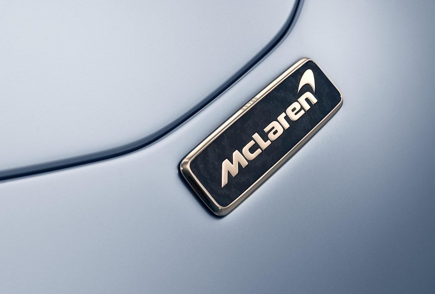 McLaren Speedtail gets optional gold badge