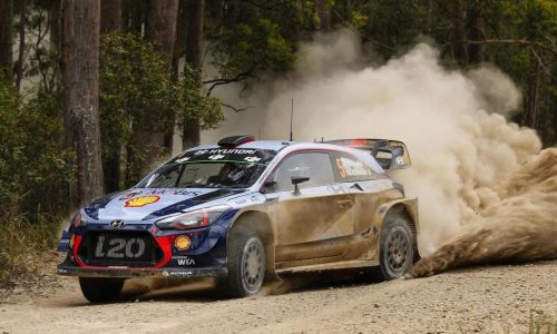 Hyundai in contention for WRC title at 2018 Rally Australia