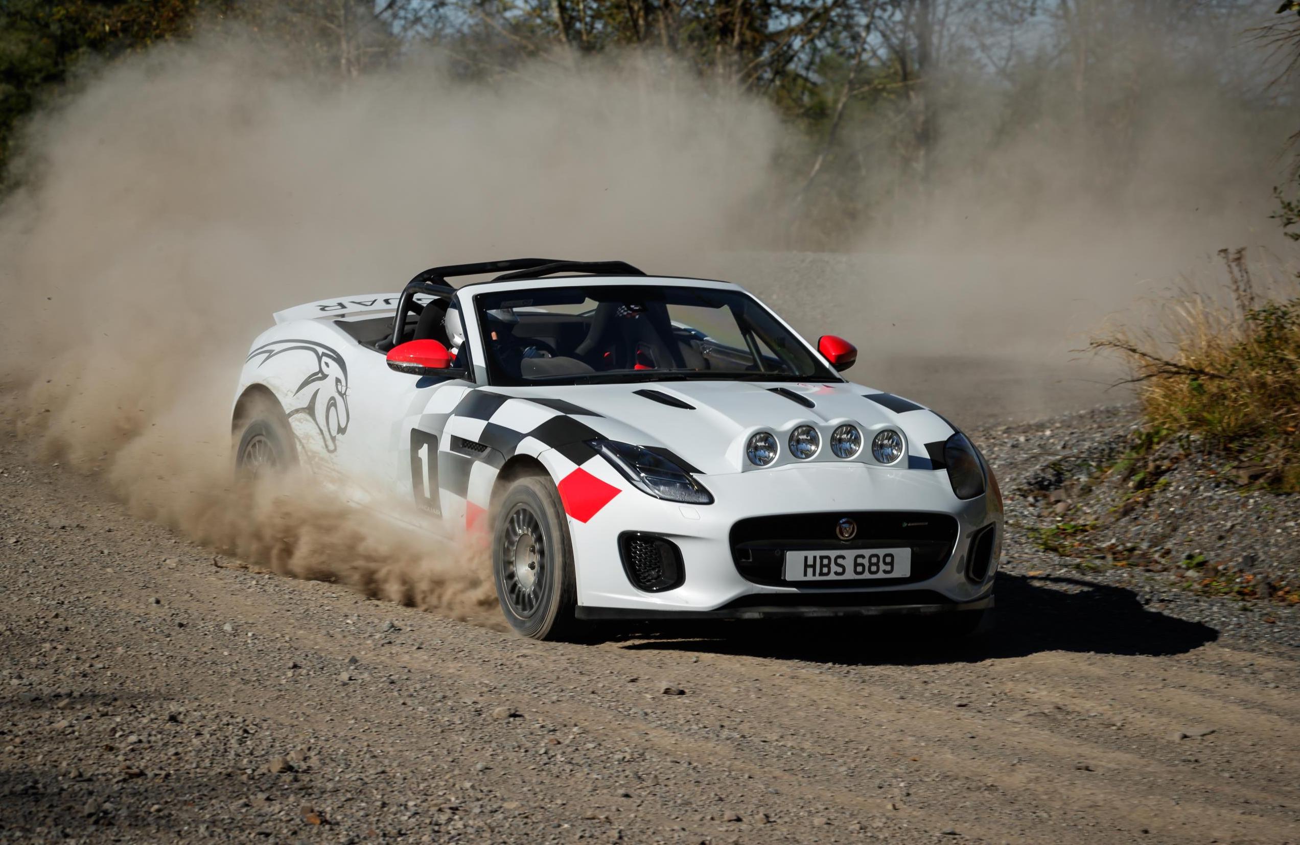 Jaguar creates F-Type rally car concepts, tribute to XK 120