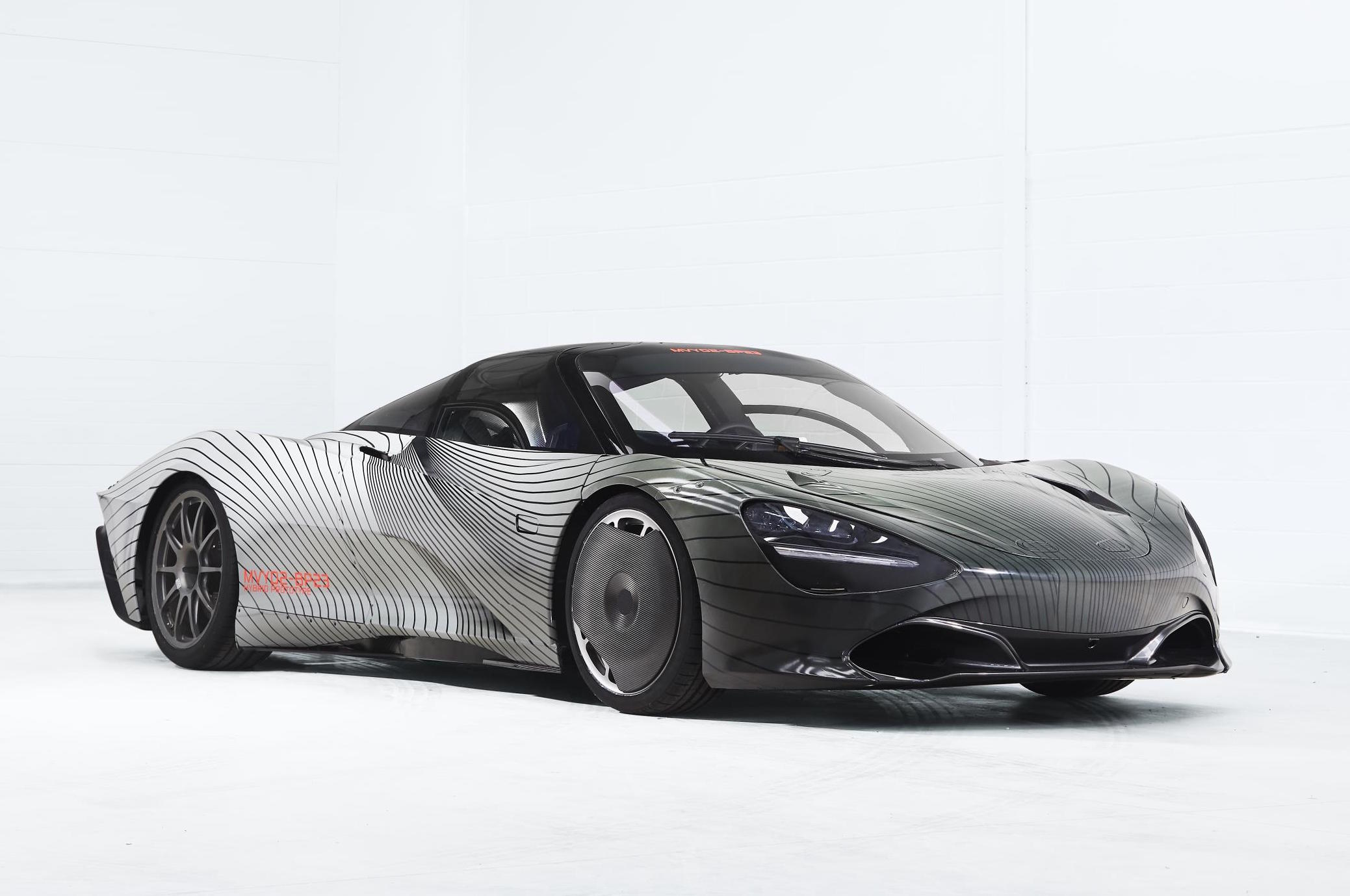McLaren Speedtail testing begins with first complete prototype