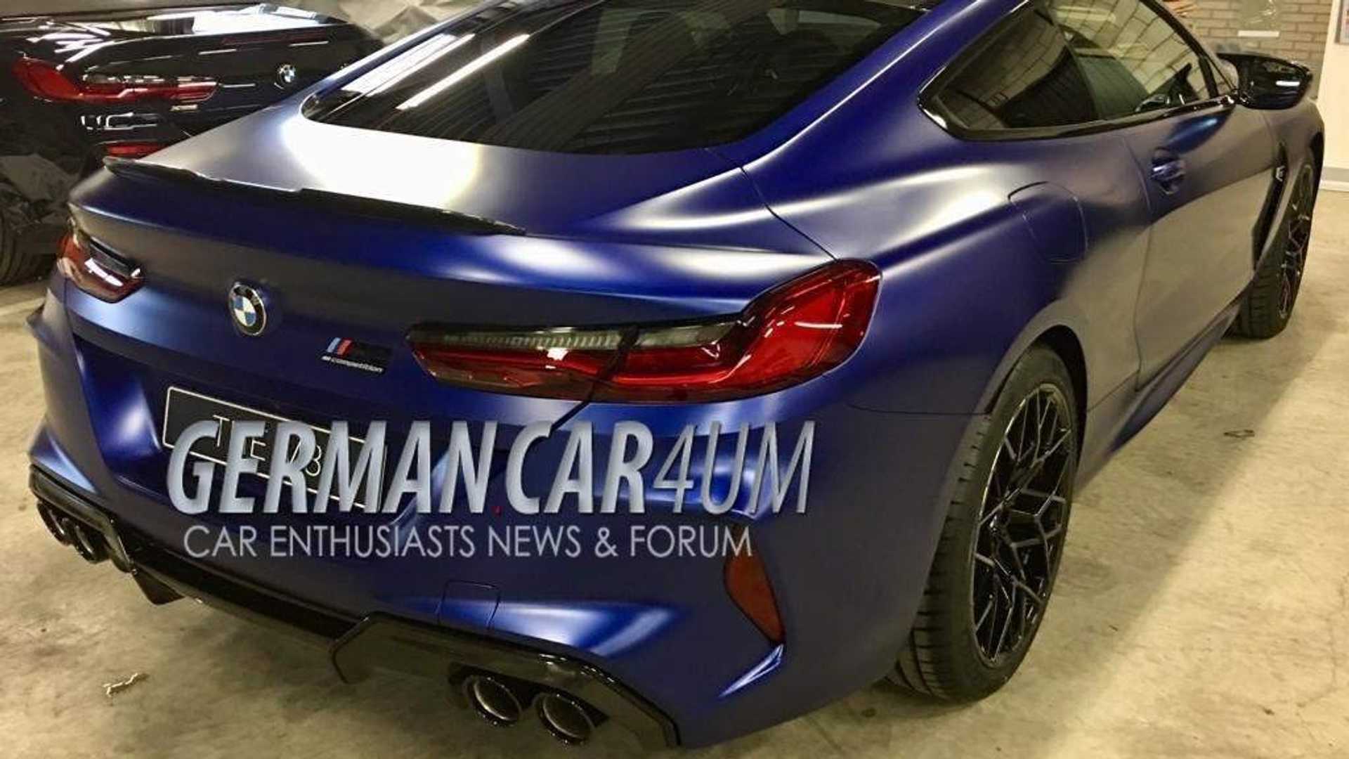 BMW M8 spotted, potentially confirms Competition variant