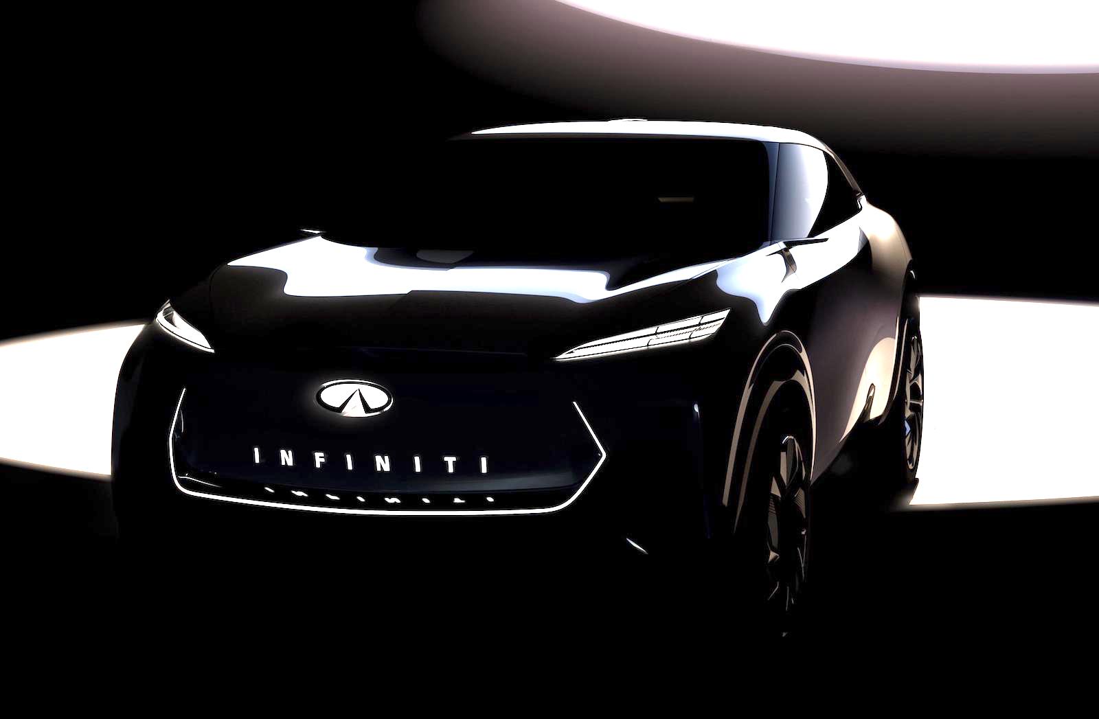 Infiniti previews electric crossover concept for Detroit show