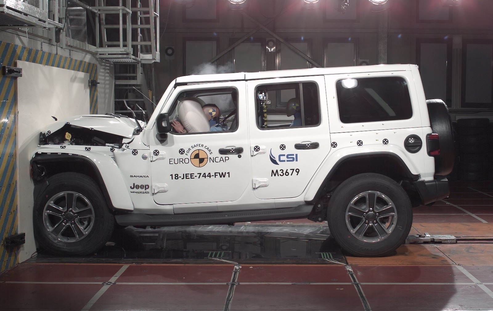 2019 Jeep Wrangler gets terrible 1-star NCAP safety rating