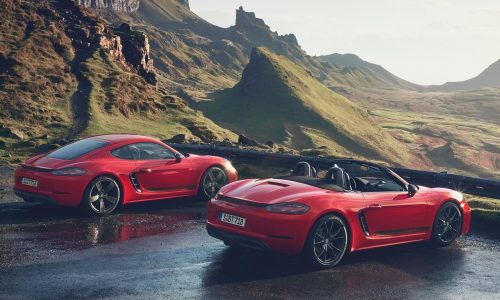 Porsche 718 Boxster T & 718 Cayman T officially revealed