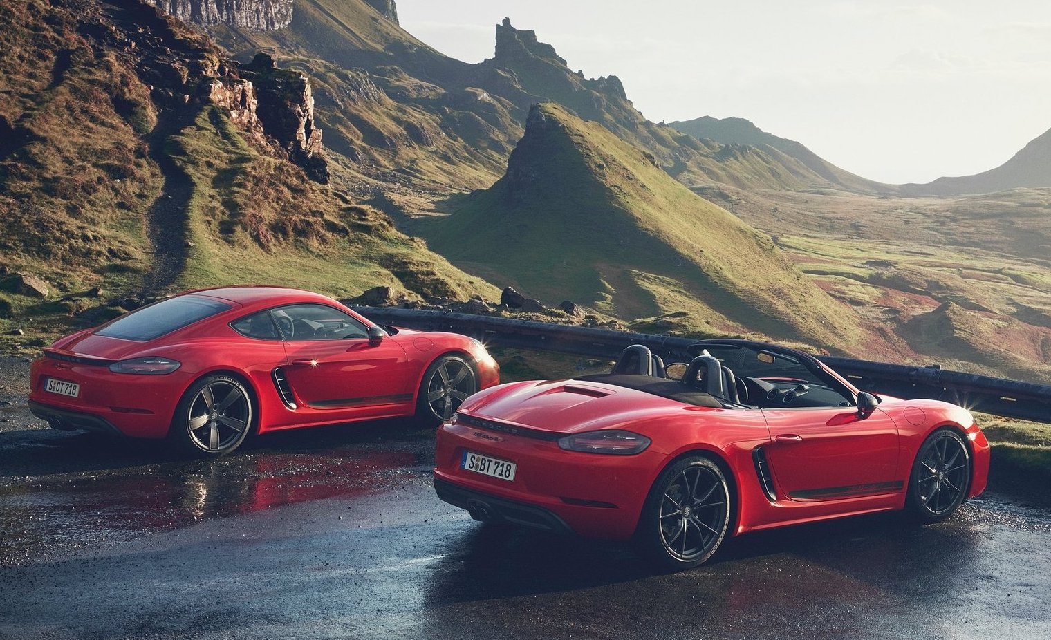 Porsche 718 Boxster T & 718 Cayman T officially revealed