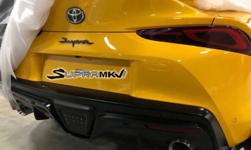 2020 Toyota Supra rear end design revealed