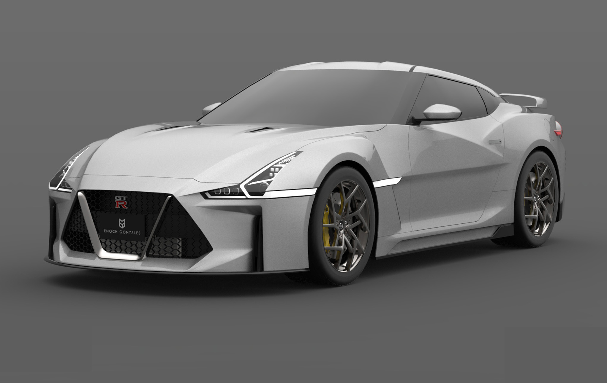 2021 R36 Nissan GT-R rendered, looks sharp