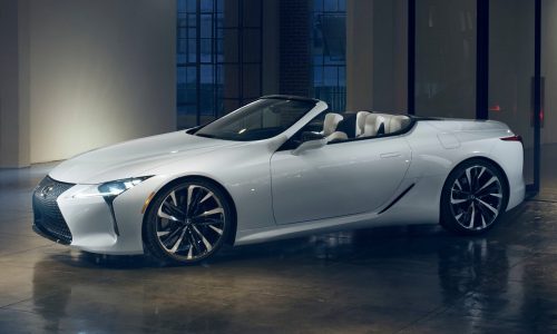 Lexus LC convertible concept previews stunning drop-top