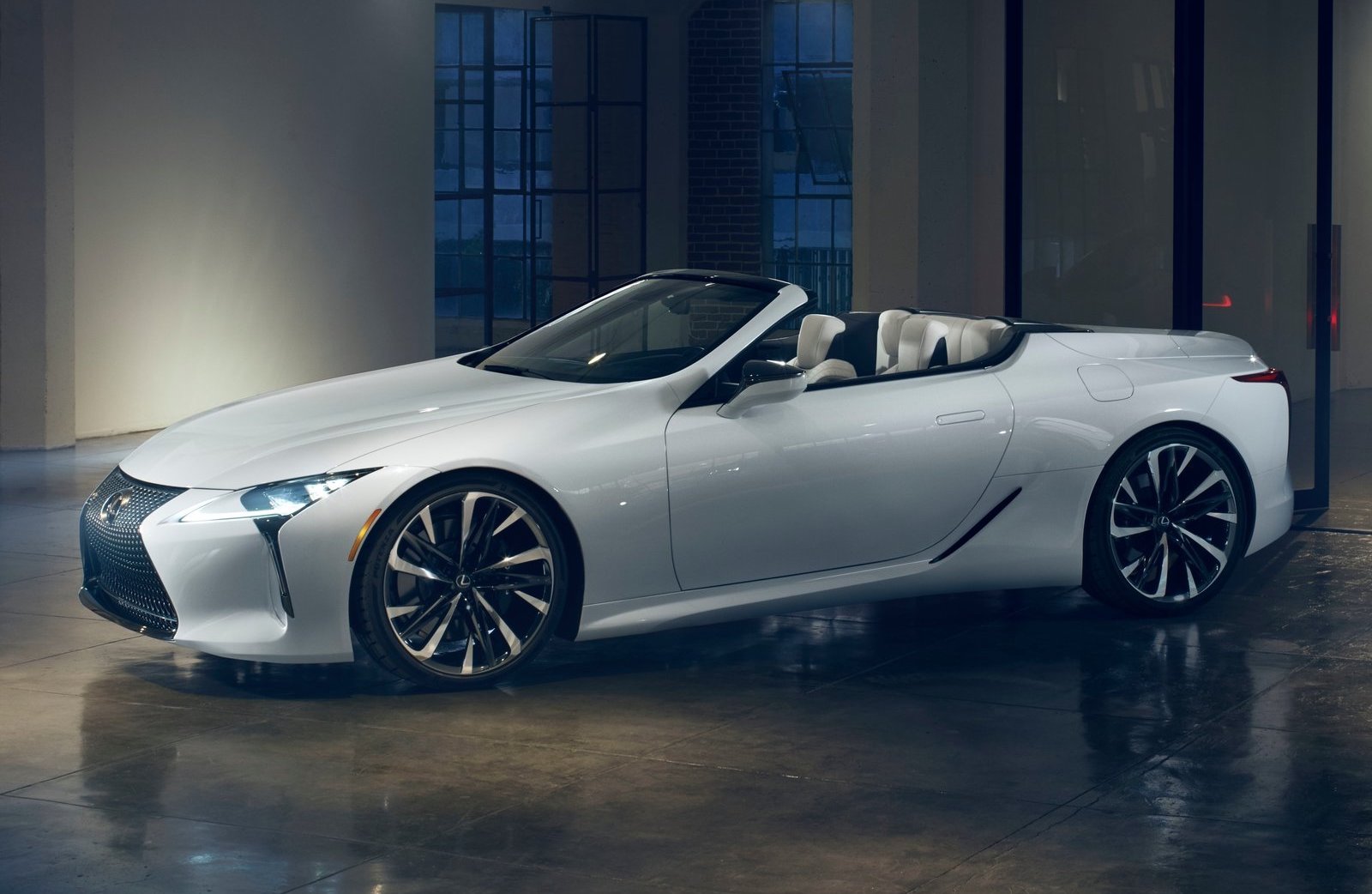 Lexus LC convertible concept previews stunning drop-top