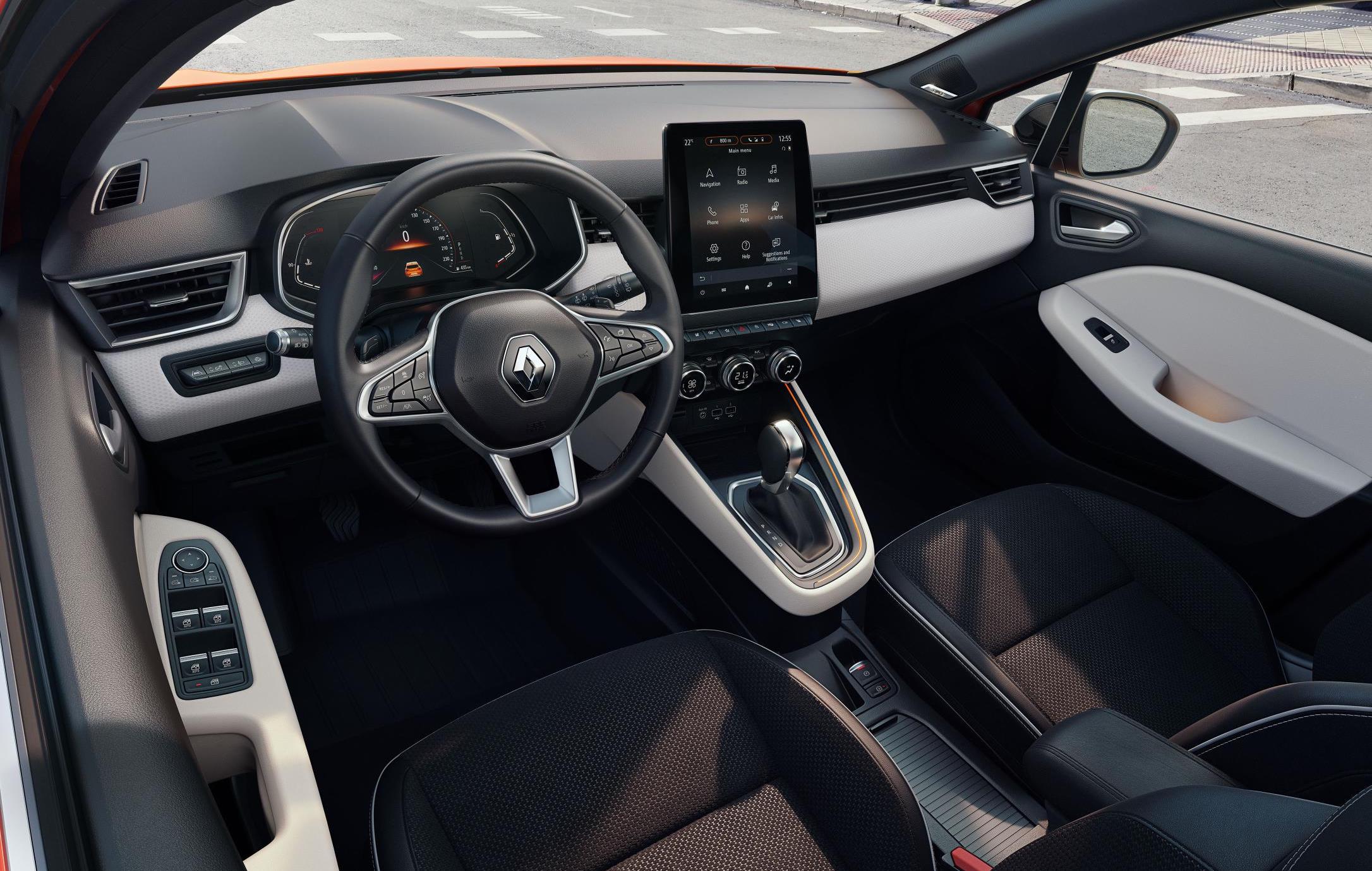 2019 Renault Clio interior goes big on technology