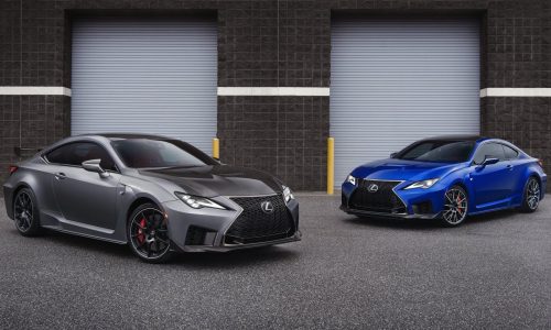 2020 Lexus RC F gets launch control, Track Edition cuts weight