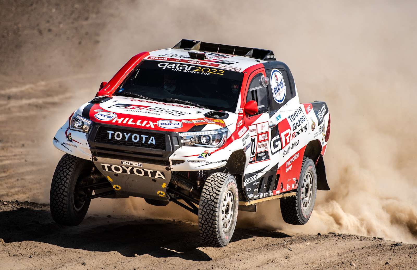Toyota HiLux wins 2019 Dakar rally