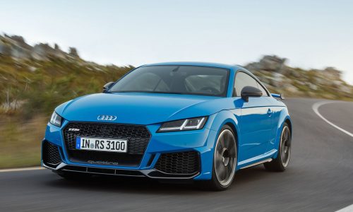 2019 Audi TT RS revealed, continues with cracker 2.5 TFSI