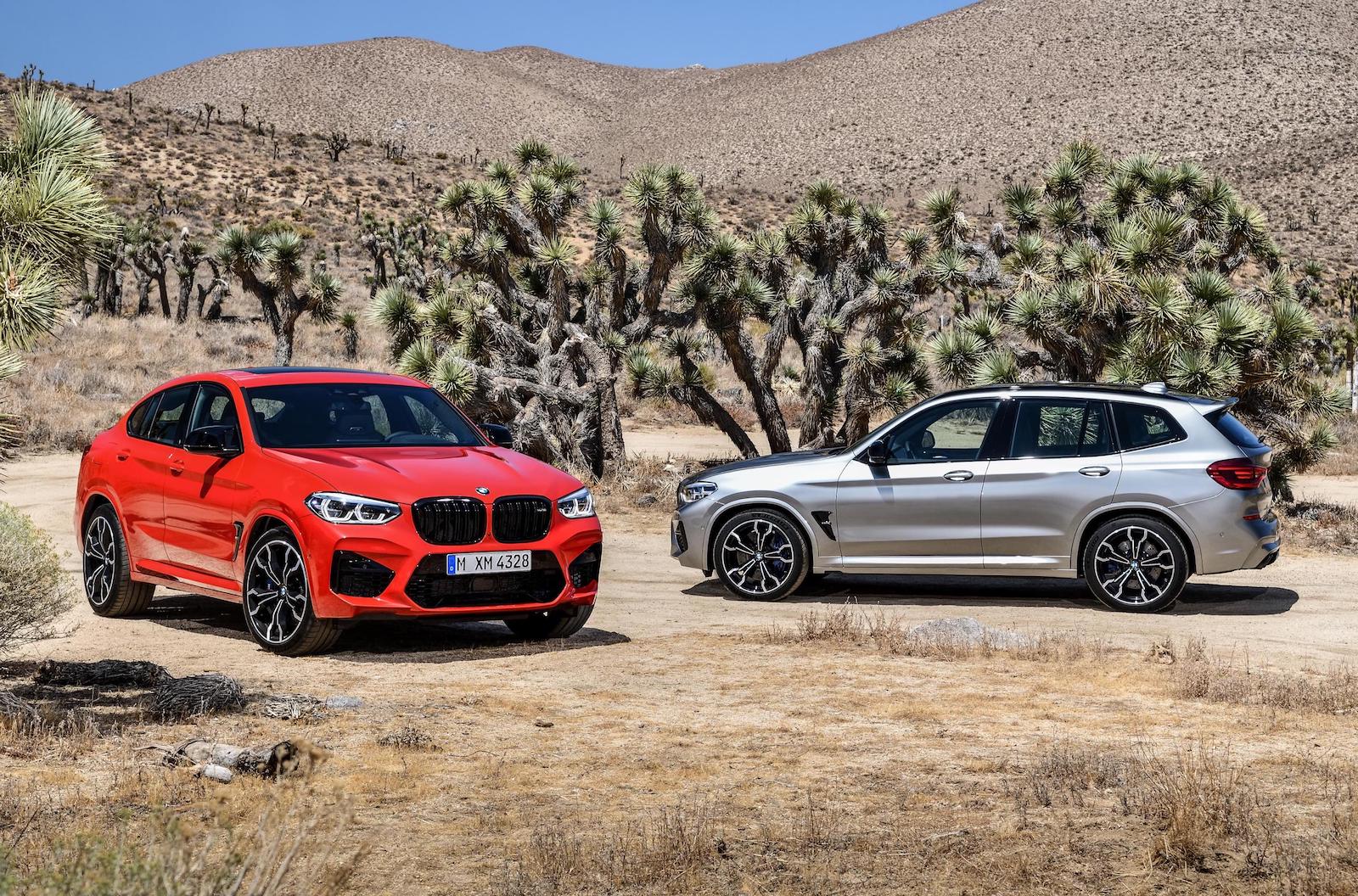 BMW X3 M & X4 M revealed, with Competition variants
