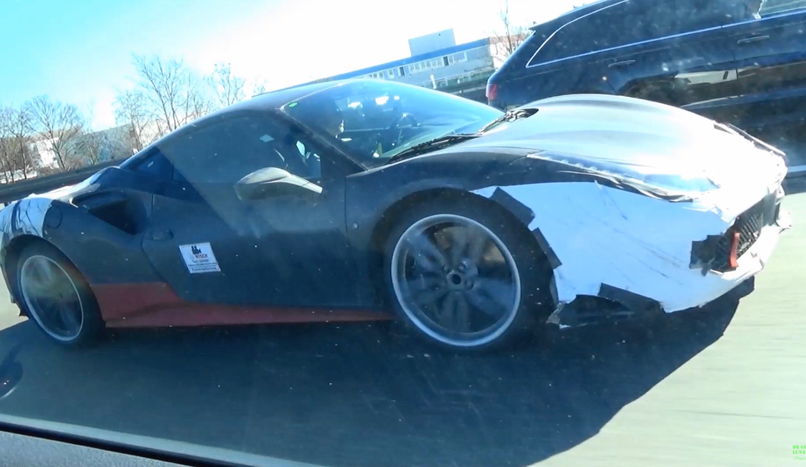 Ferrari V8 hybrid supercar to debut this year, prototype spotted (video)