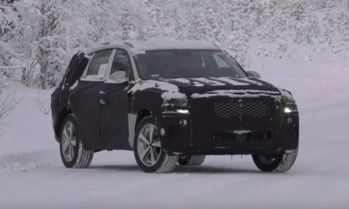 Genesis GV80 spotted, company’s first SUV (video)