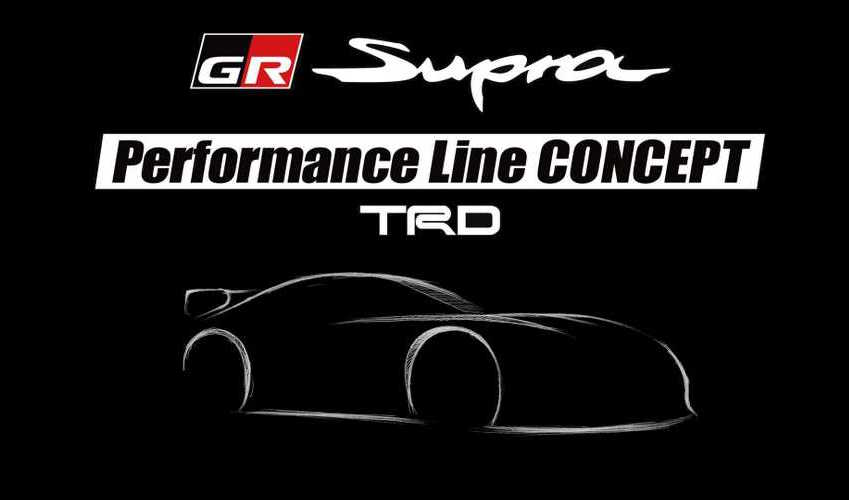 Toyota Supra Performance Line Concept TRD to preview upgrade options