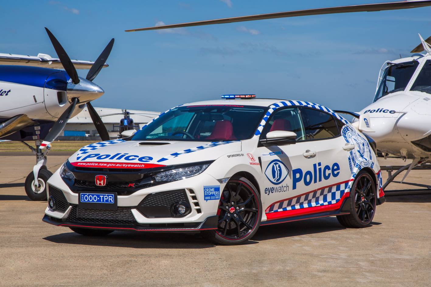 Honda Civic Type R joins NSW Police Force