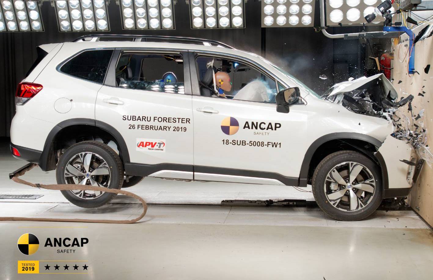2019 Subaru Forester scores 5-star ANCAP safety rating