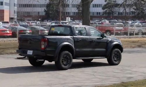 Ford Ranger Raptor getting V6 petrol? Prototype spotted (video)