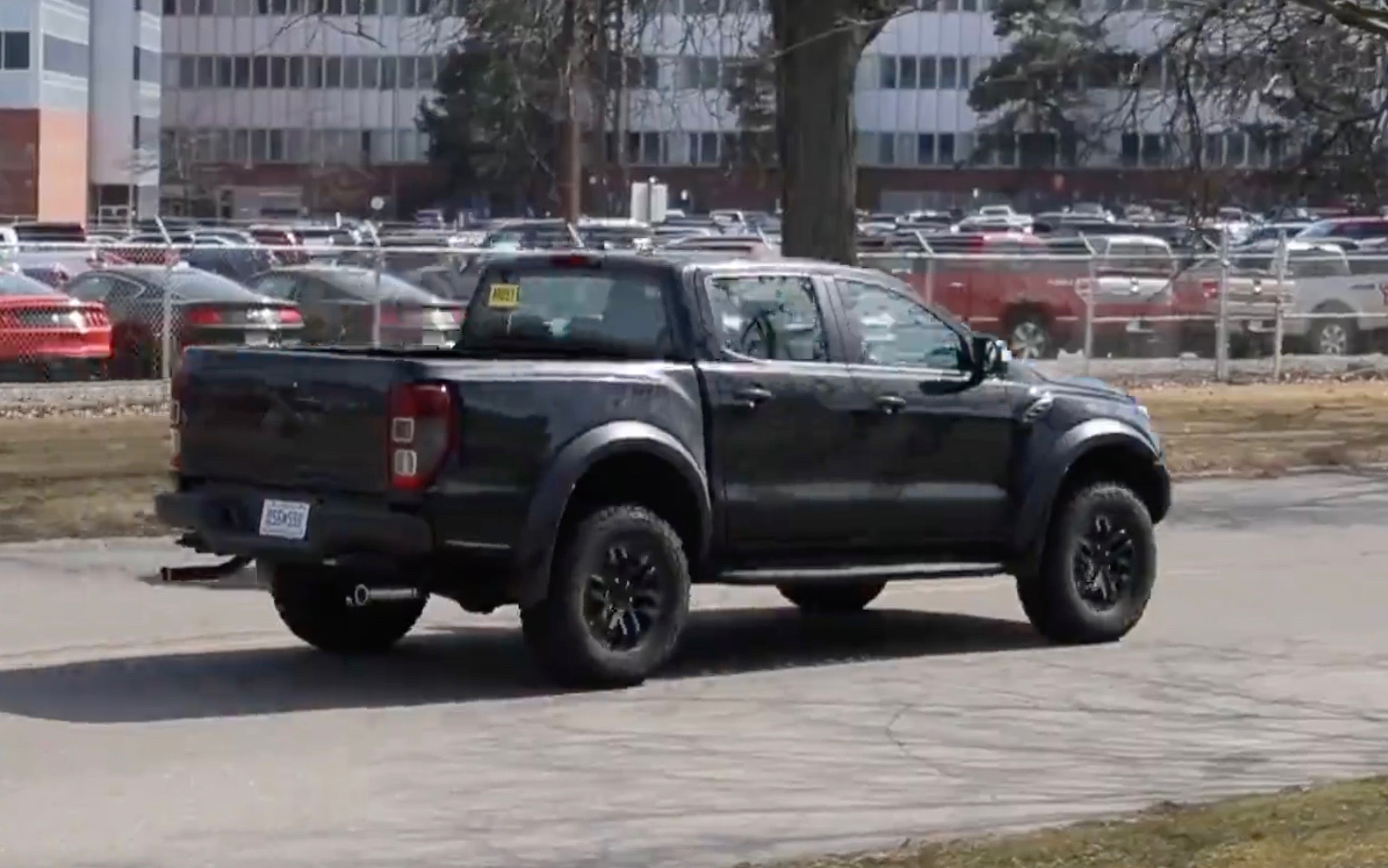 Ford Ranger Raptor getting V6 petrol? Prototype spotted (video)