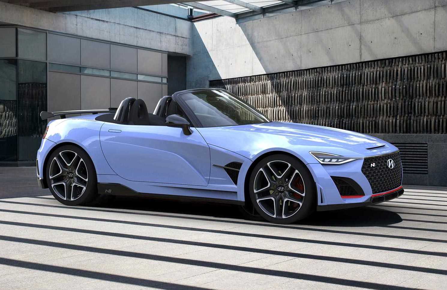 Hyundai N Roadster rendered, needs production version