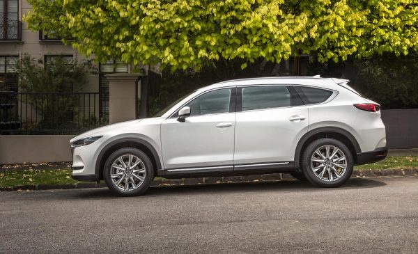 Mazda CX-8 side profile – PerformanceDrive