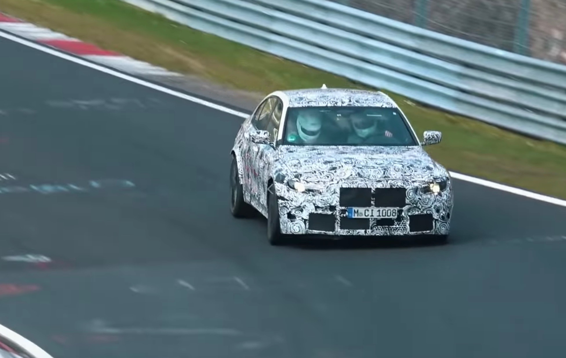 2020 BMW M3 G80 prototype spotted at Nurburgring (video)