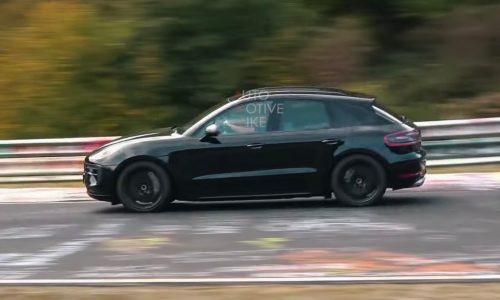 2020 Porsche Macan Turbo spotted, looks quick (video)