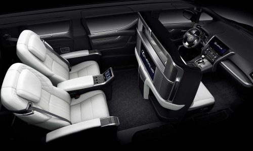 Lexus LM MPV unveiled, features massive entertainment unit