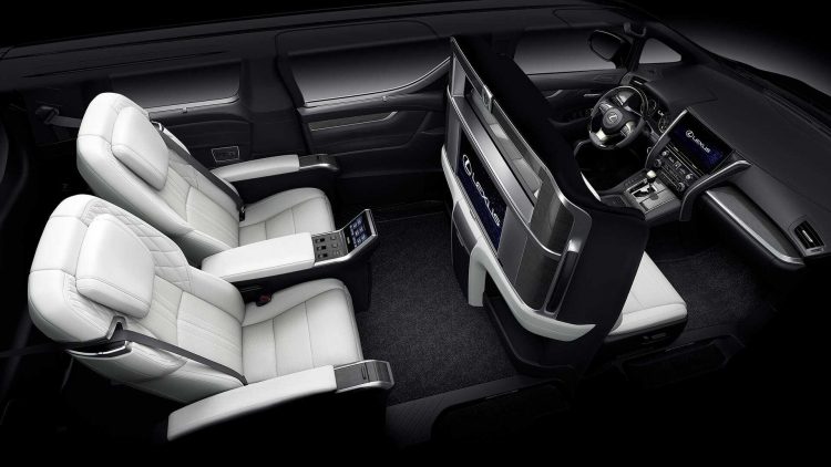 Lexus LM MPV unveiled, features massive entertainment unit ...