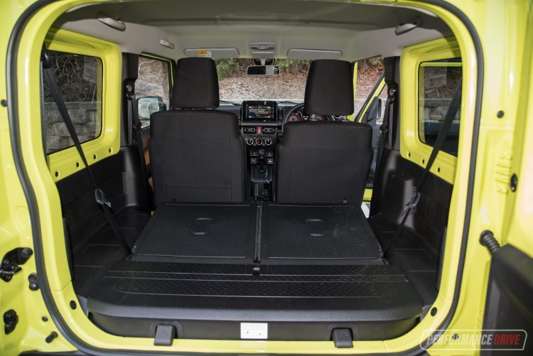 Suzuki Jimny max boot space