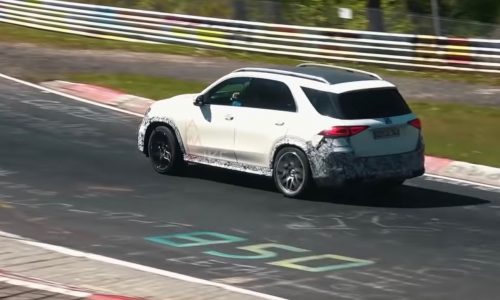 2020 Mercedes-AMG GLE 63 spotted at Nurburgring, sounds meaty (video)