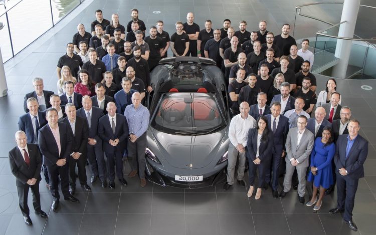 McLaren production hits 20,000-unit milestone | PerformanceDrive