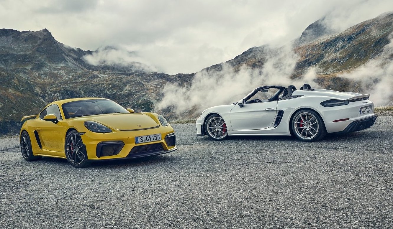 2020 Porsche 718 Spyder & Cayman GT4 revealed