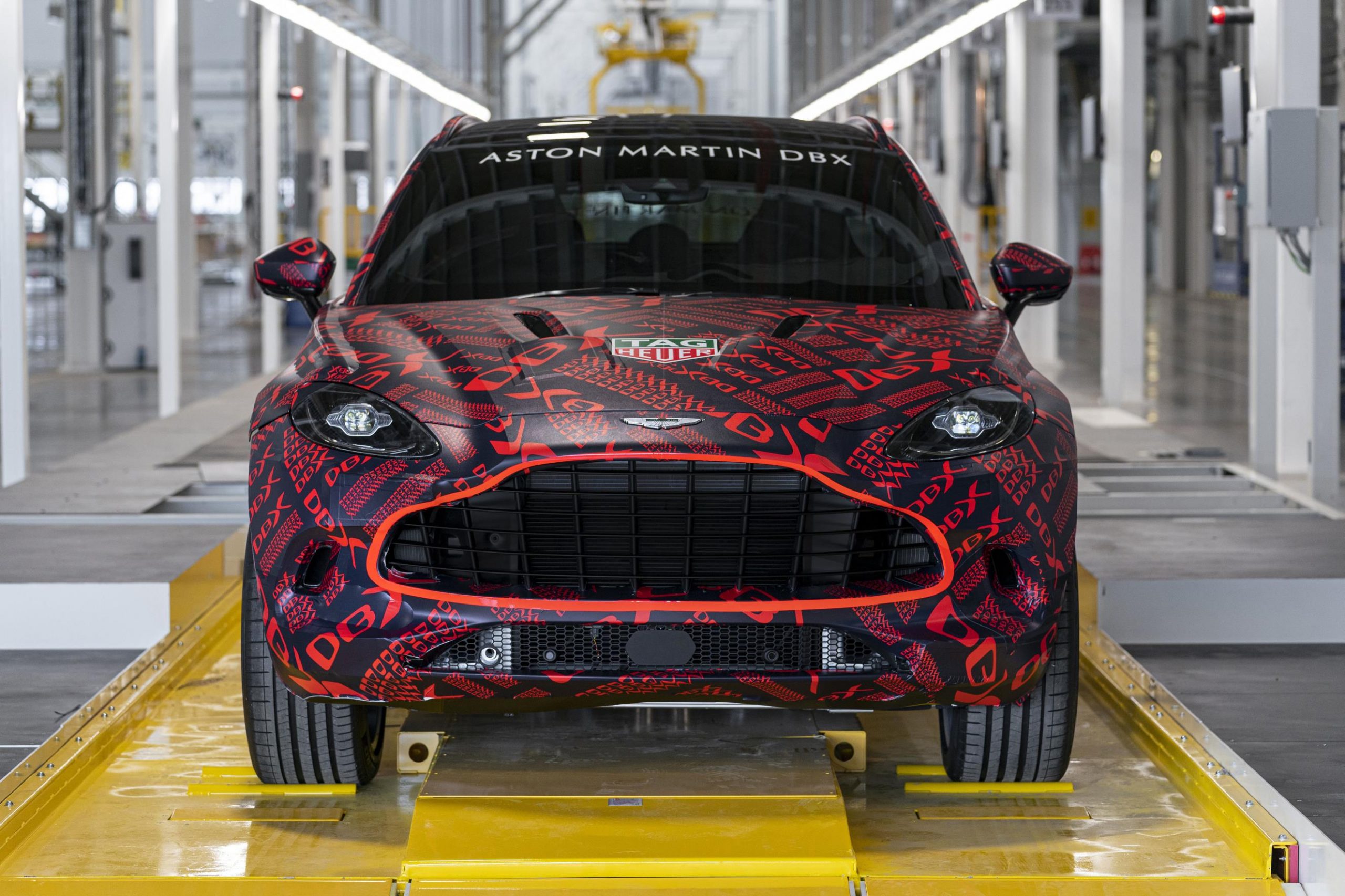 Aston Martin production commences at St Athan facility