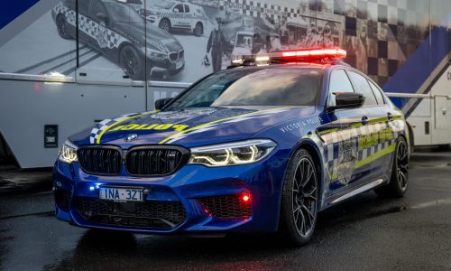 BMW M5 Competition highway patrol car joins Victoria Police