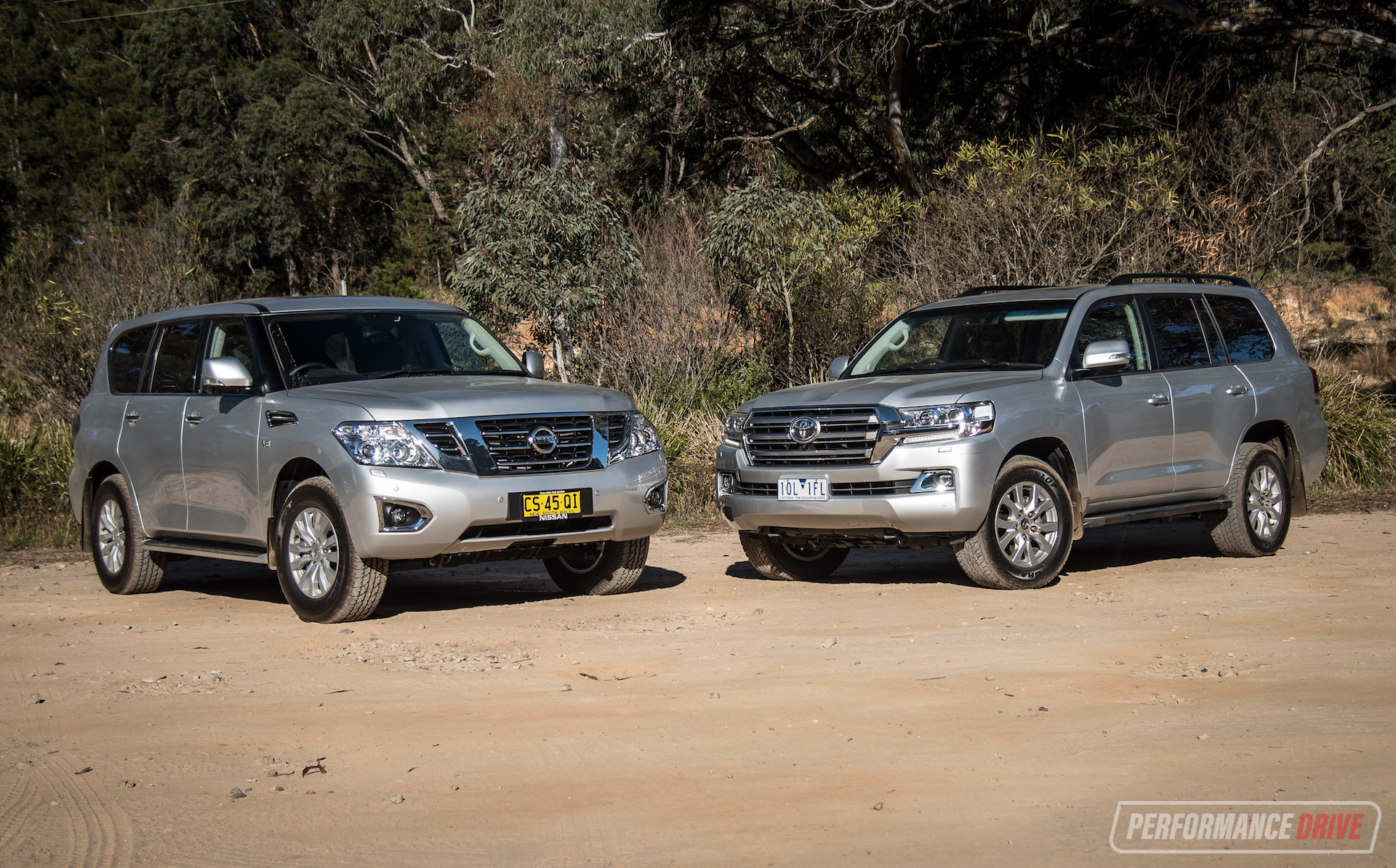 2019 Nissan Patrol vs Toyota LandCruiser: Large SUV comparison (video)