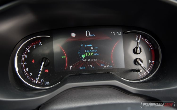 2019 Toyota RAV4 Edge-instrument cluster – PerformanceDrive