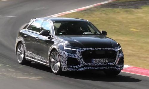Audi RS Q8 spotted; 500kW monster hybrid SUV (video)