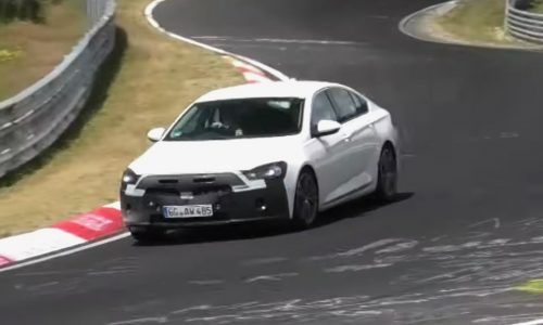 2020 Opel Insignia facelift spied, new Holden Commodore? (video)