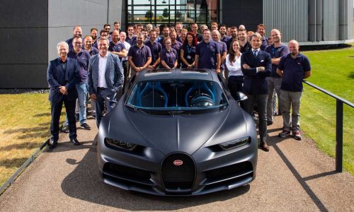Bugatti Chiron production hits 200 units; ‘110 ans Bugatti’ edition