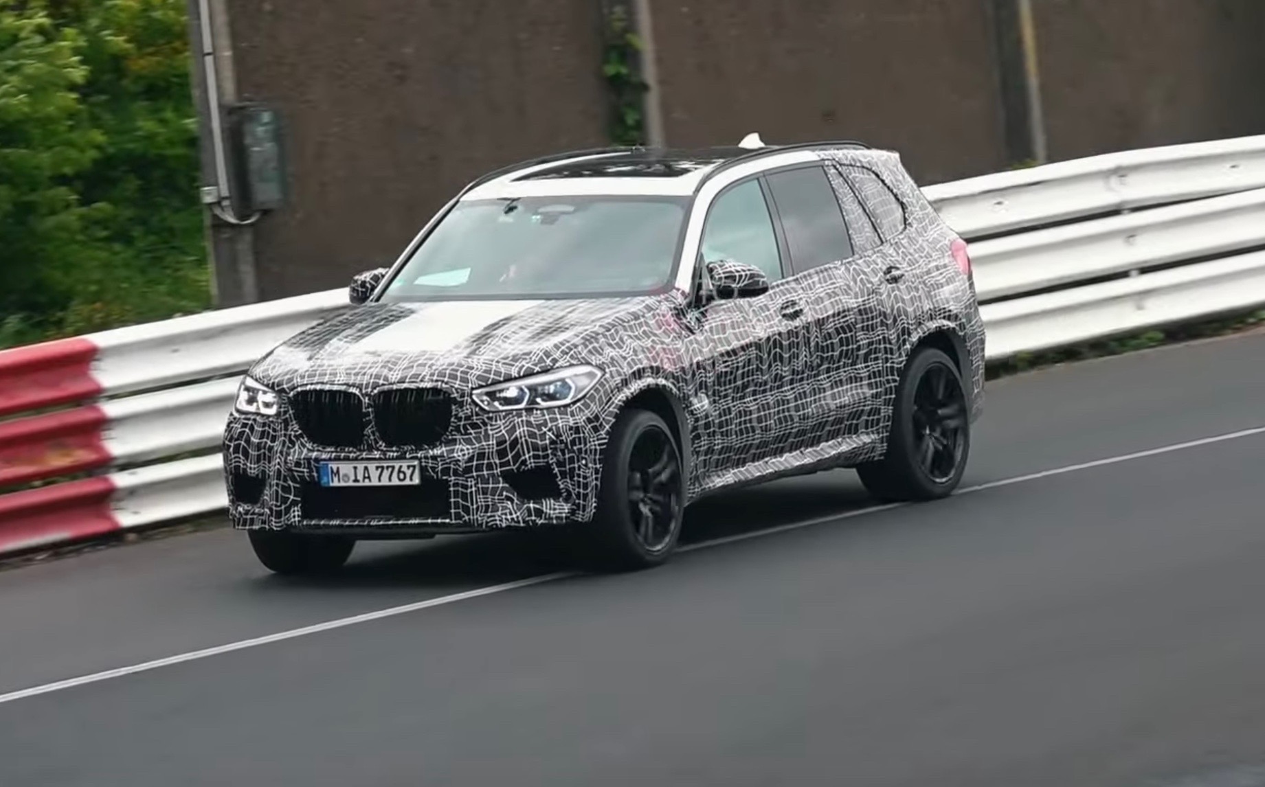 2020 BMW X5 M spied at Nurburgring, Competition variant? (video)