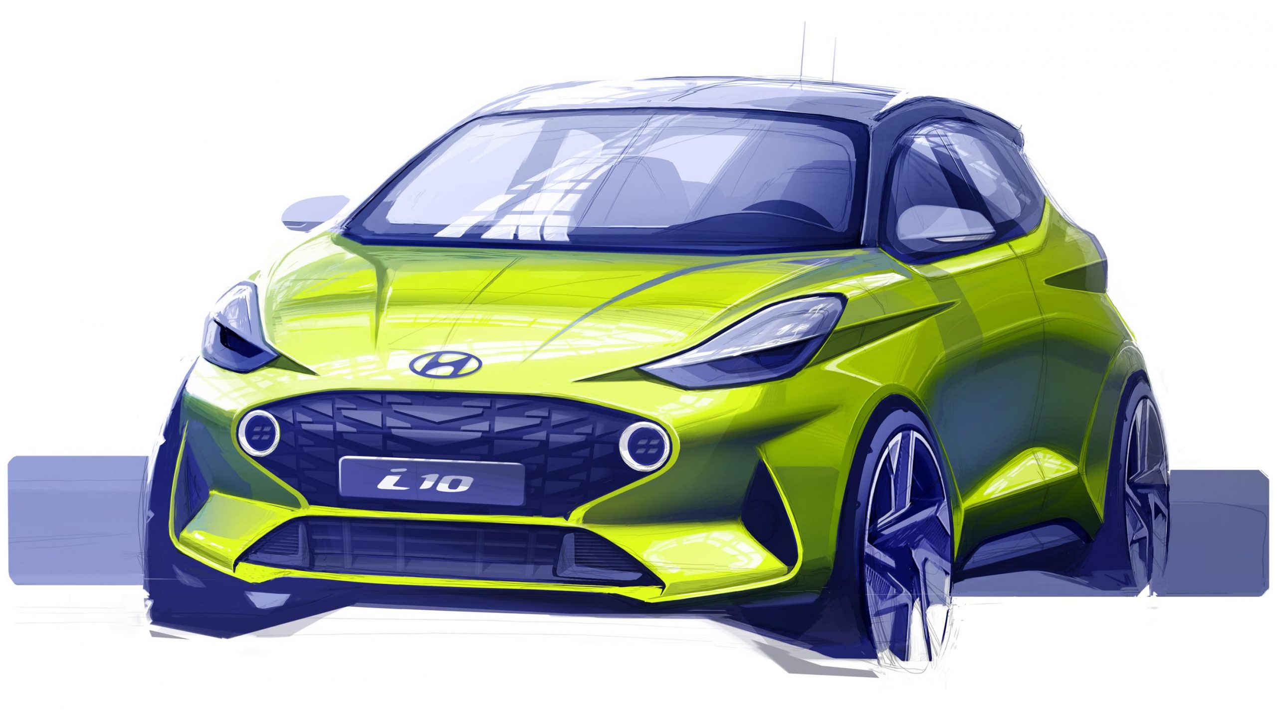 2020 Hyundai i10 previewed, likely topped with 1.0 turbo