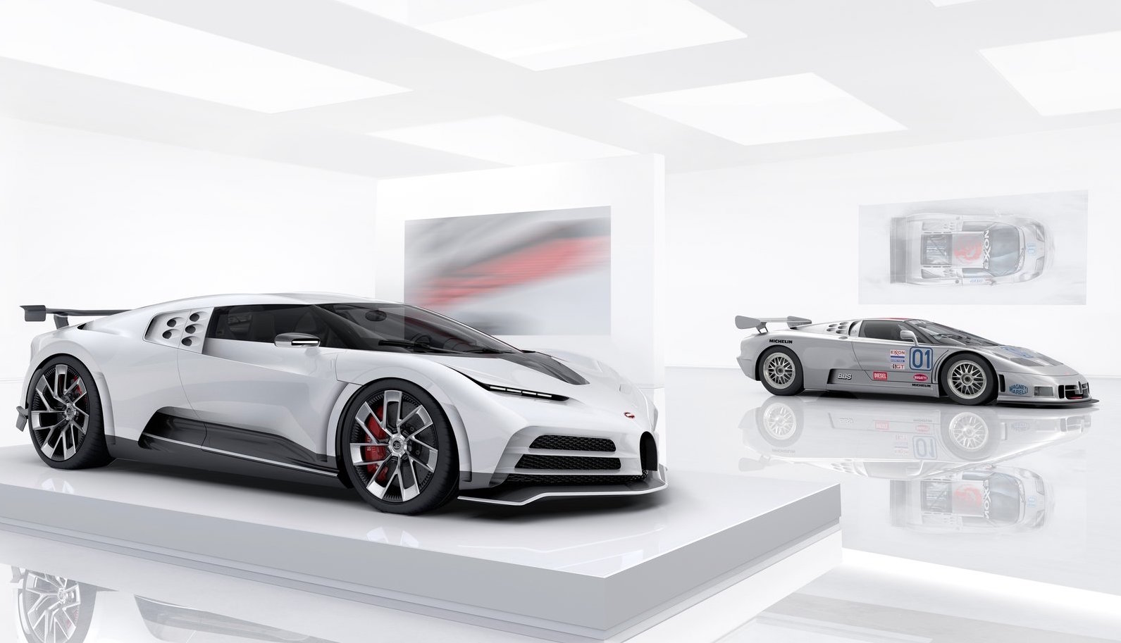Bugatti Centodieci officially revealed as homage to EB110