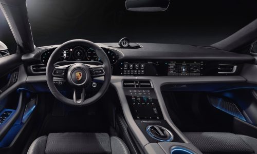 Porsche Taycan interior revealed, blends digital with traditional