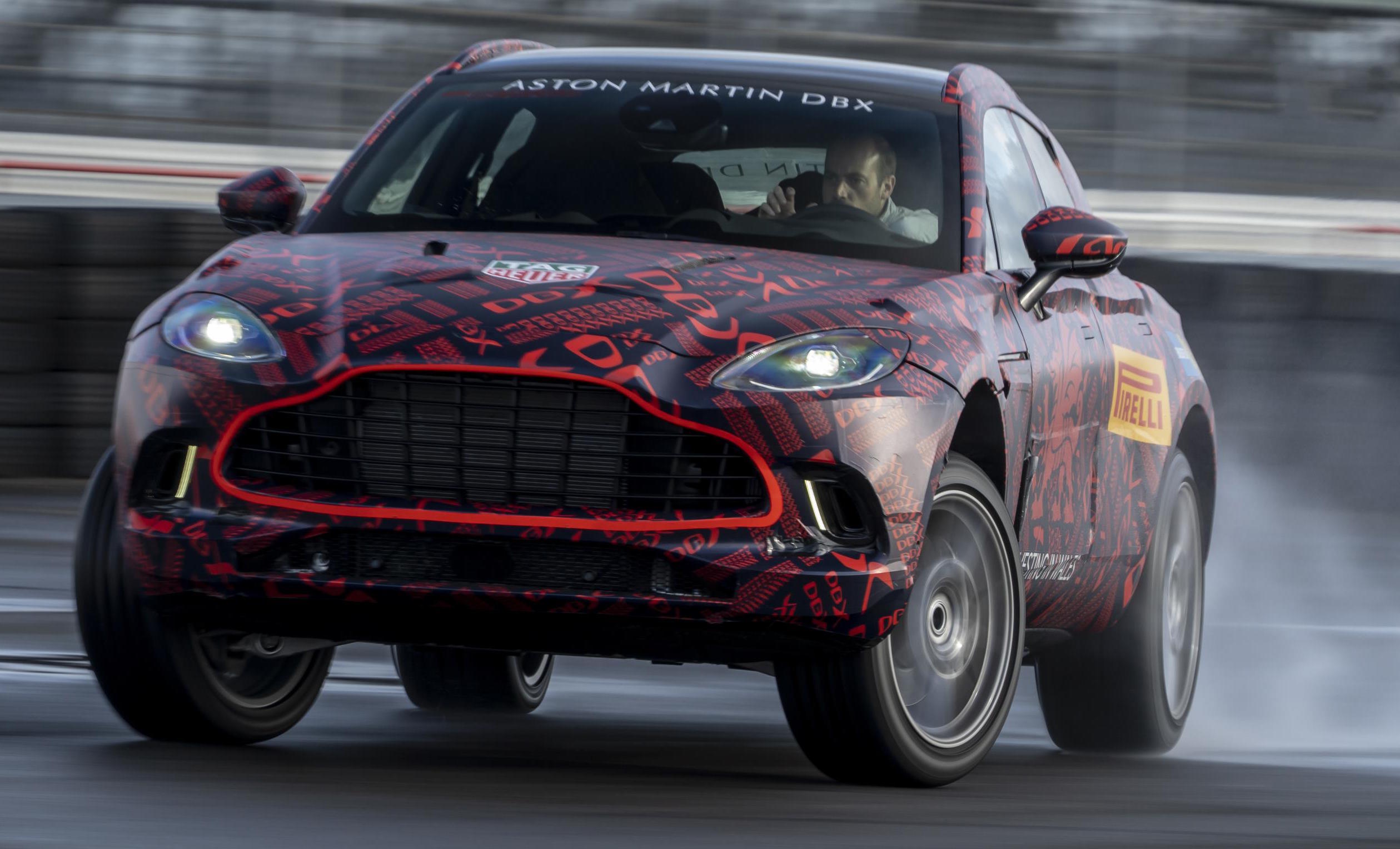 Aston Martin DBX V8 specs confirmed, sub-8min Nurburgring lap (video)